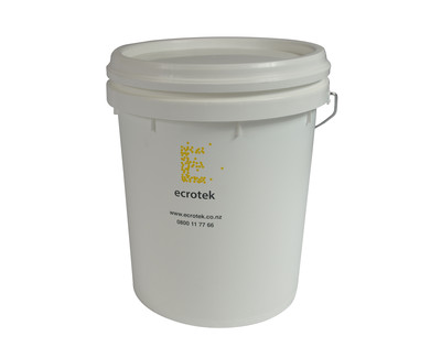 20l (30kg) White Polypail & Lid