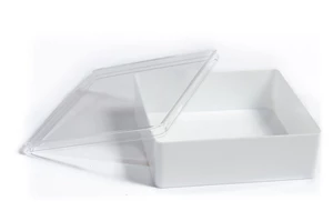 340gm Square Cut Comb Box & Lid (Ctn 245)
