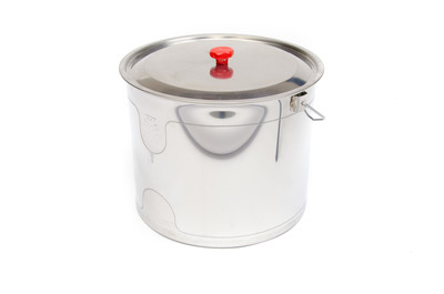 Lega 25kg S/Steel Tank with Lid