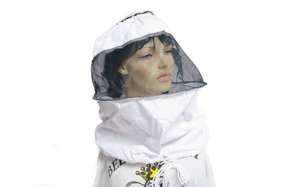 Round Plastic Mesh Veil with Cord Ties