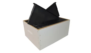 Ready-To-Go Full Depth Super Painted and Dipped incl. 10 x Waxed Plastic Frames (Standard)